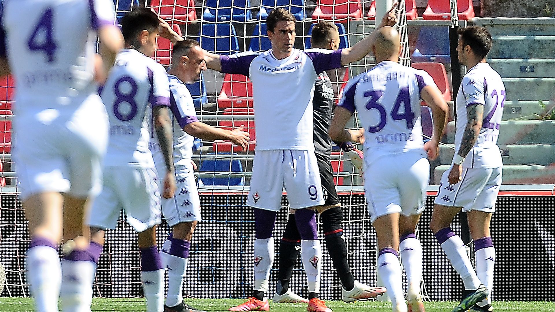 Vlahovic Bologna Fiorentina Serie A