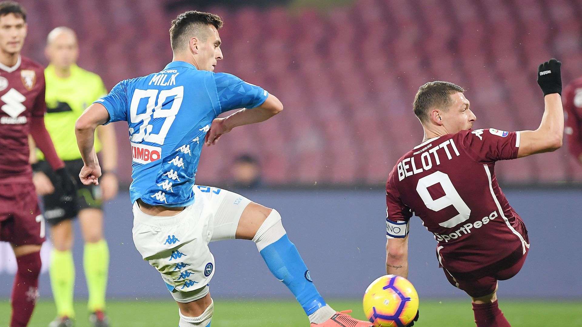 Arkadiusz Milik Napoli Torino Serie A