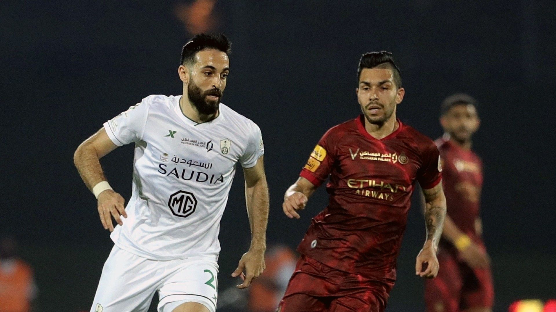 Petros Matheus - Driss Fettouhi - ahli - nassr - spl 11-3-2021