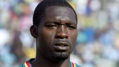 Marc-Vivien Foe of Cameroon portrait