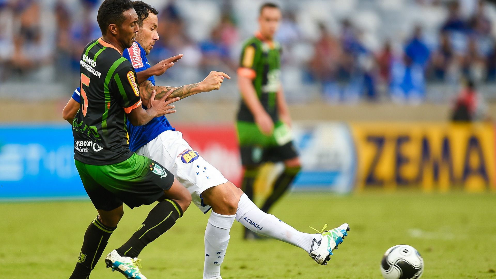 Ariel Cabral Claudinei Cruzeiro América-MG Campeonato Mineiro 24042016