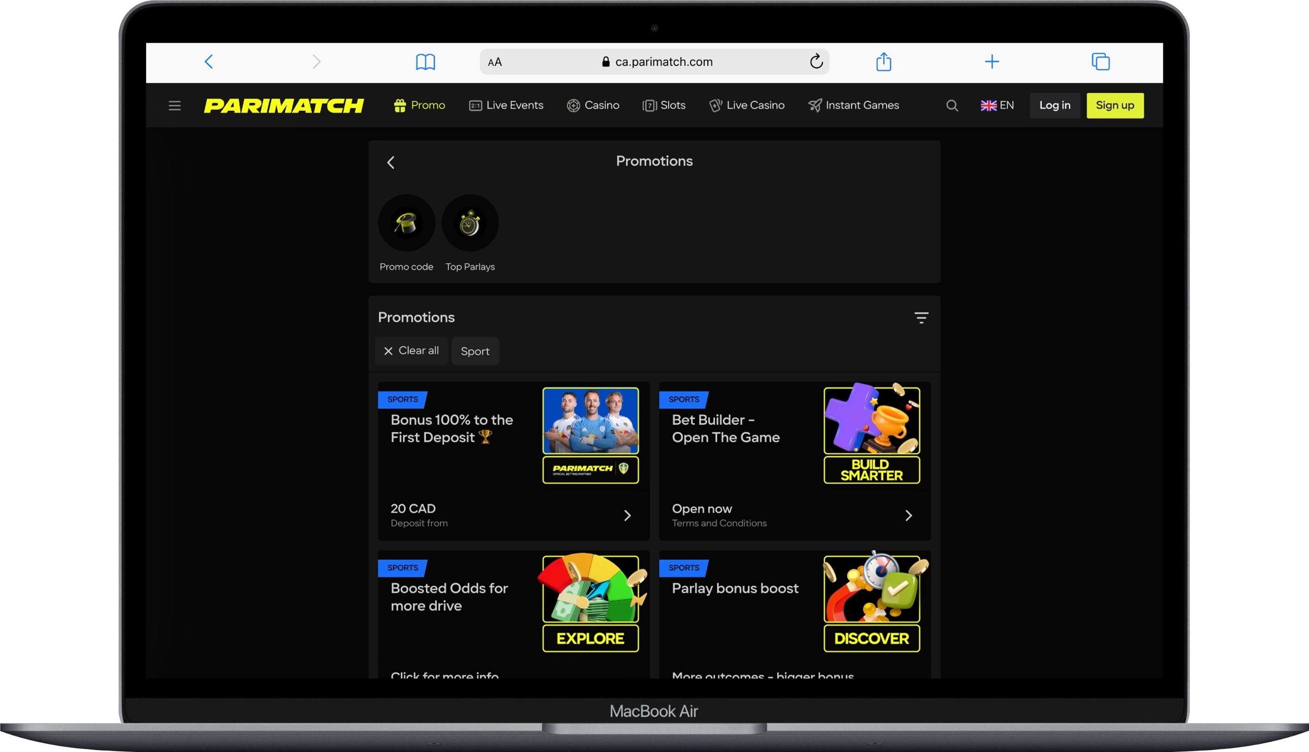 parimatch sports betting bonus roc