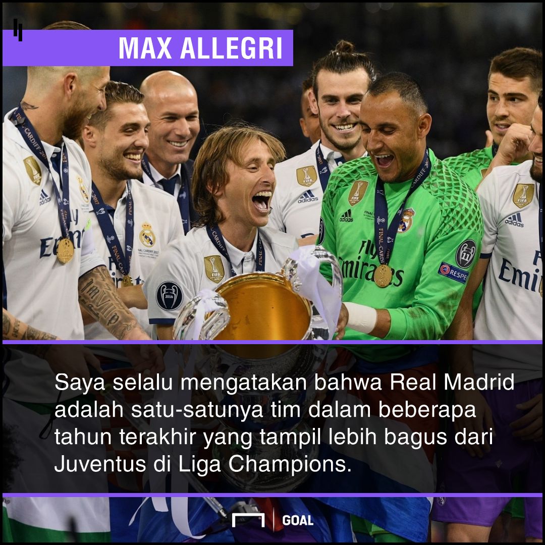 GFXID - Max Allegri, Juventus, Real Madrid