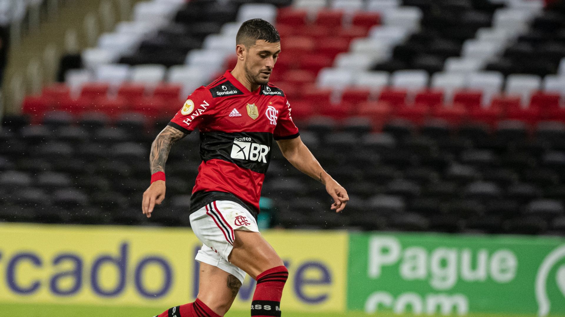 Arrascaeta em Flamengo x Chapecoense, Brasileirão 11072021