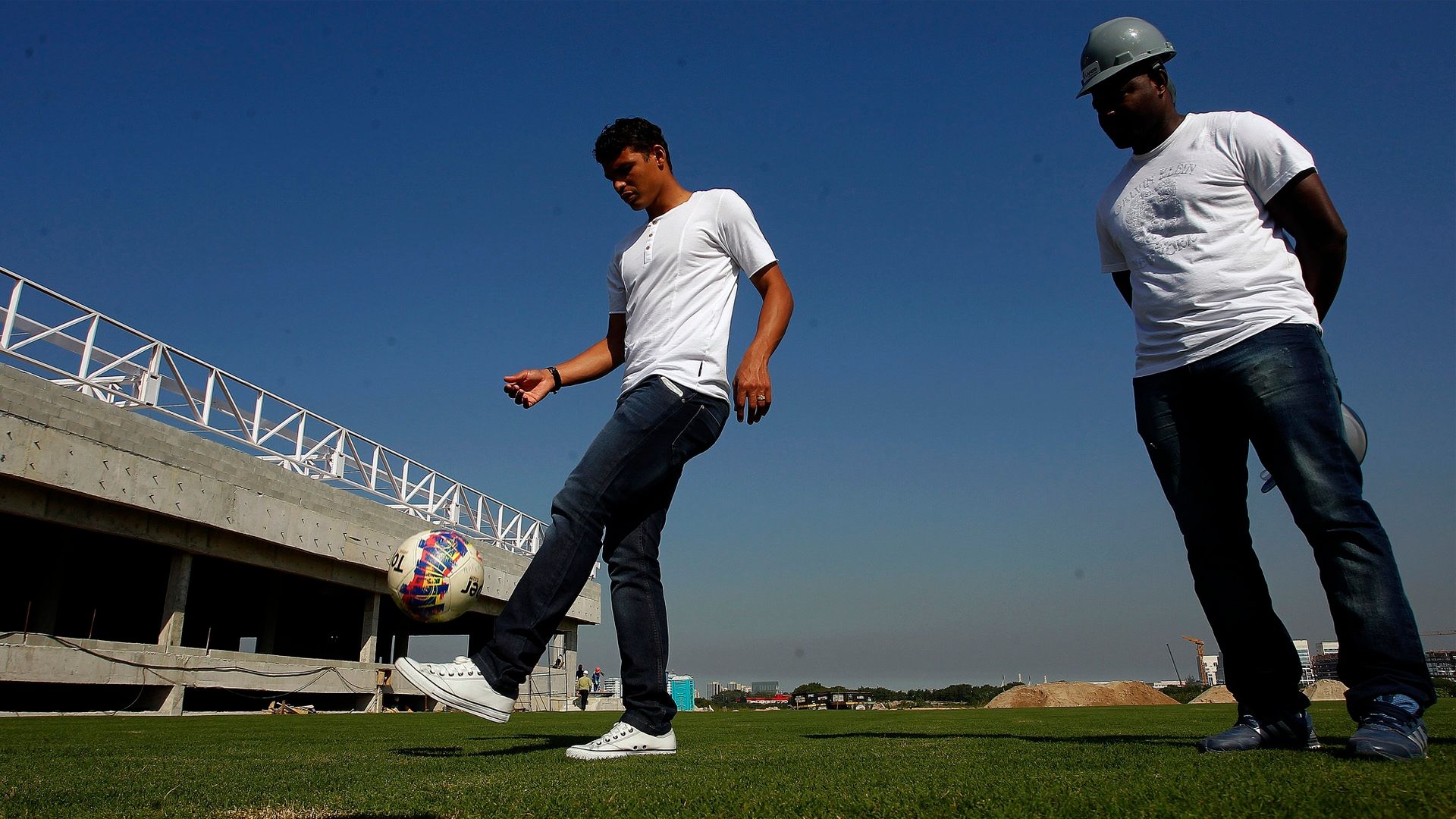 Thiago Silva e Marcão CT Fluminense 16 06 16