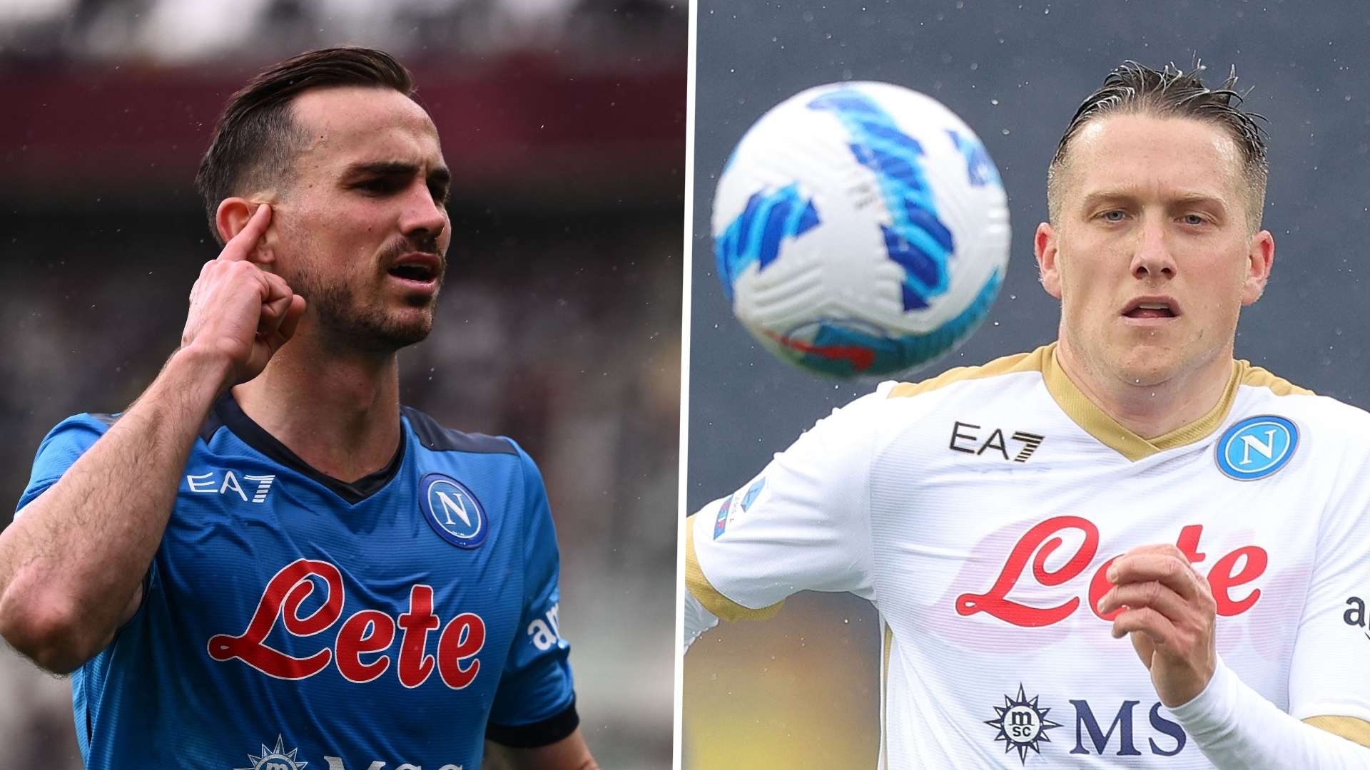 Fabian Ruiz Piotr Zielinski Napoli