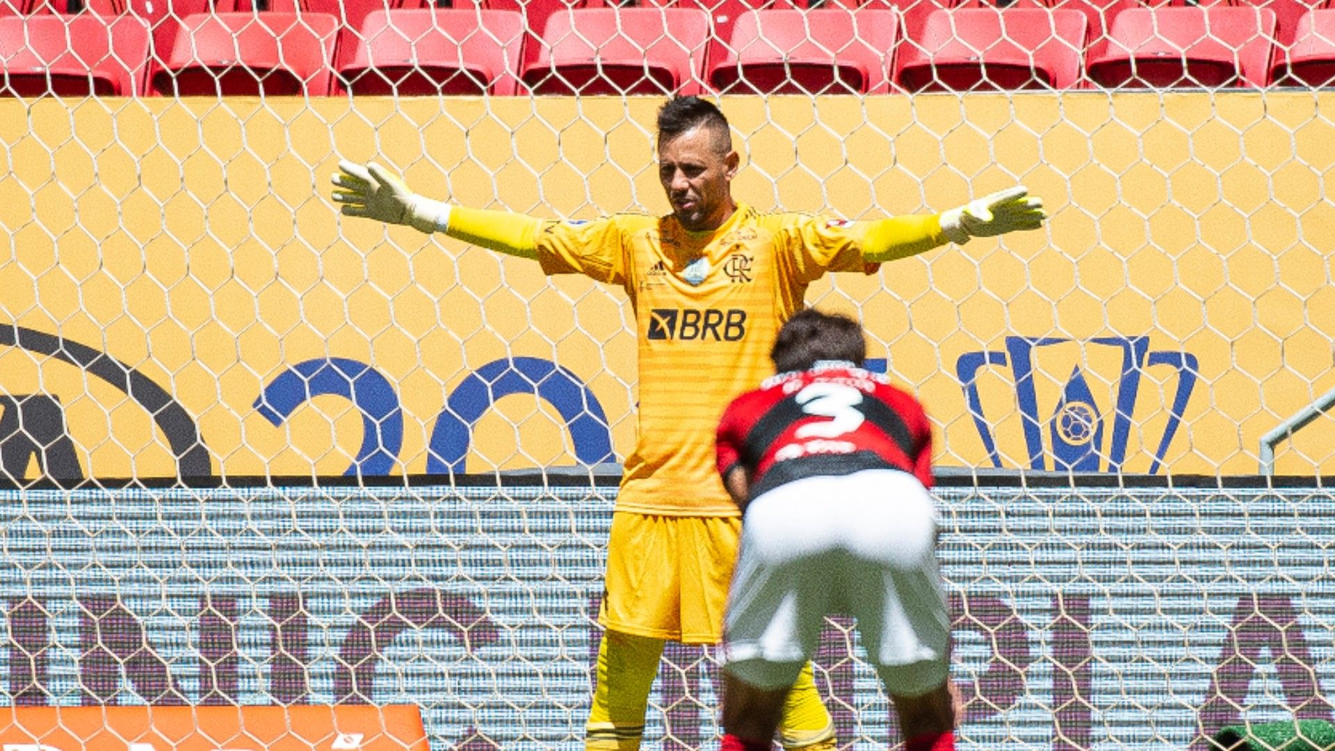 Diego Alves Flamengo Palmeiras Supercopa do Brasil 11 04 2021
