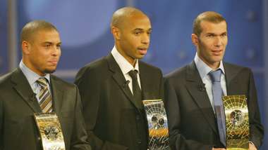 Ronaldo Thierry Henry Zinedine Zidane