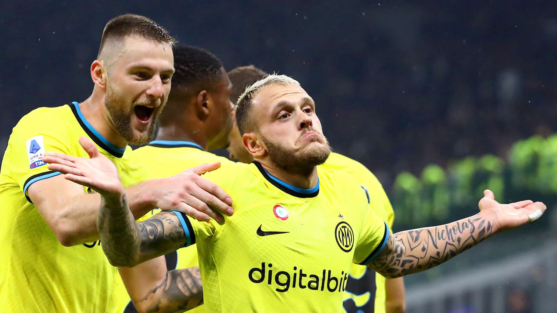 Federico Dimarco - Inter Milan vs Bologna Serie A 09112022