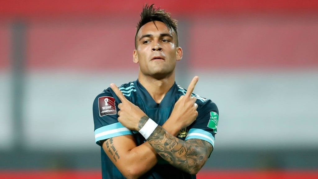 Lautaro Martinez Argentina Peru Eliminatorias Sudamericanas 17112020