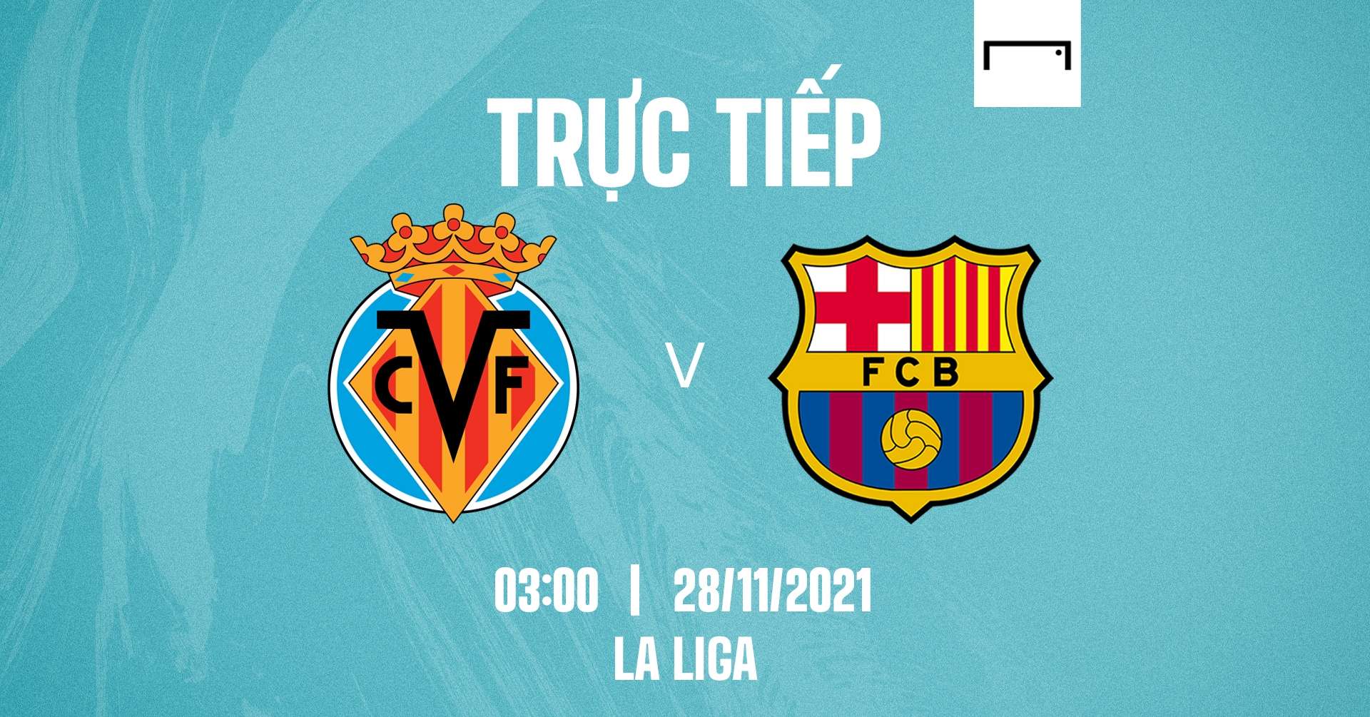 Live Villarreal vs Barcelona 2021/22 La Liga GFX