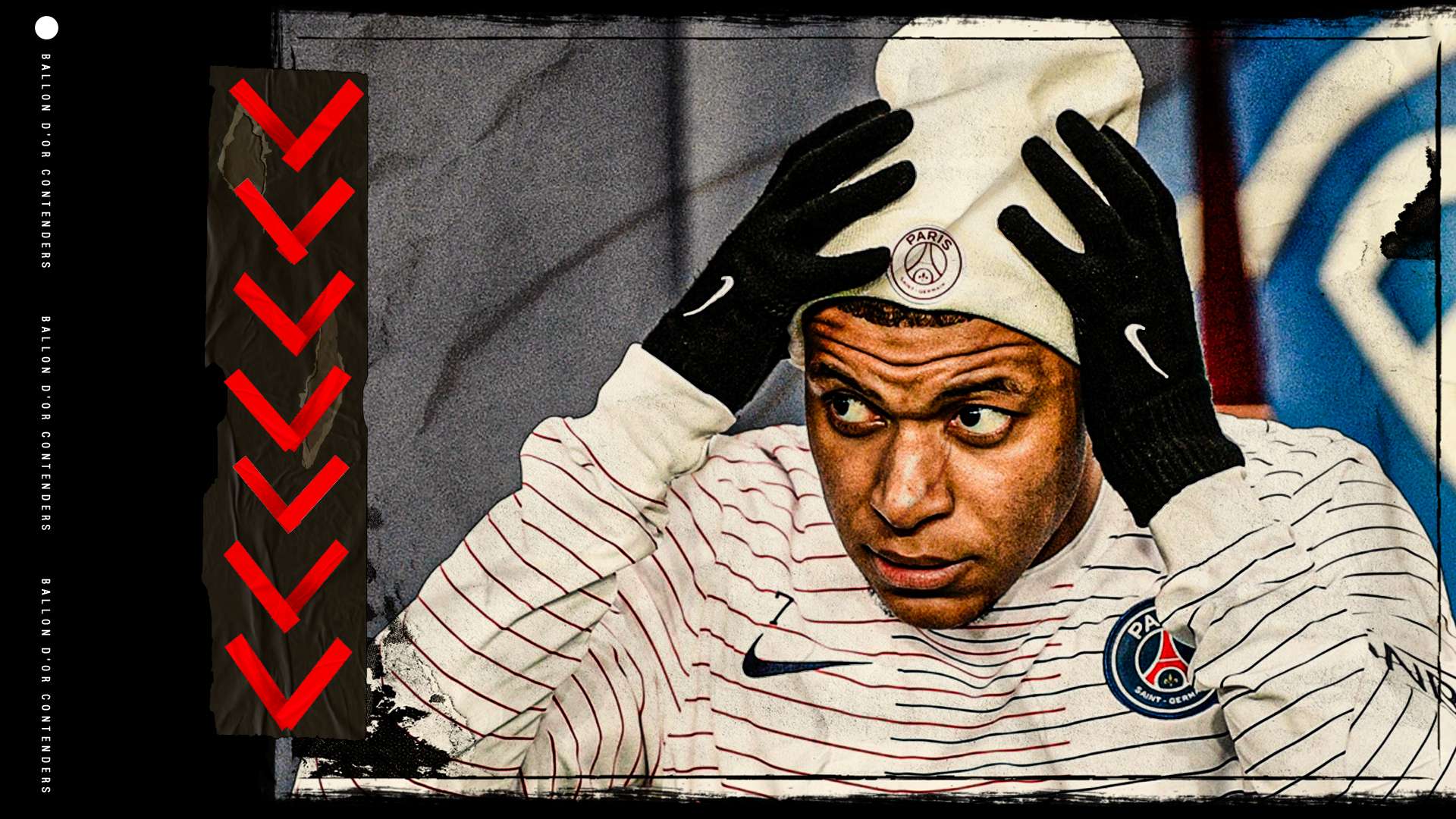 Ballon d'Or Rankings Mbappe