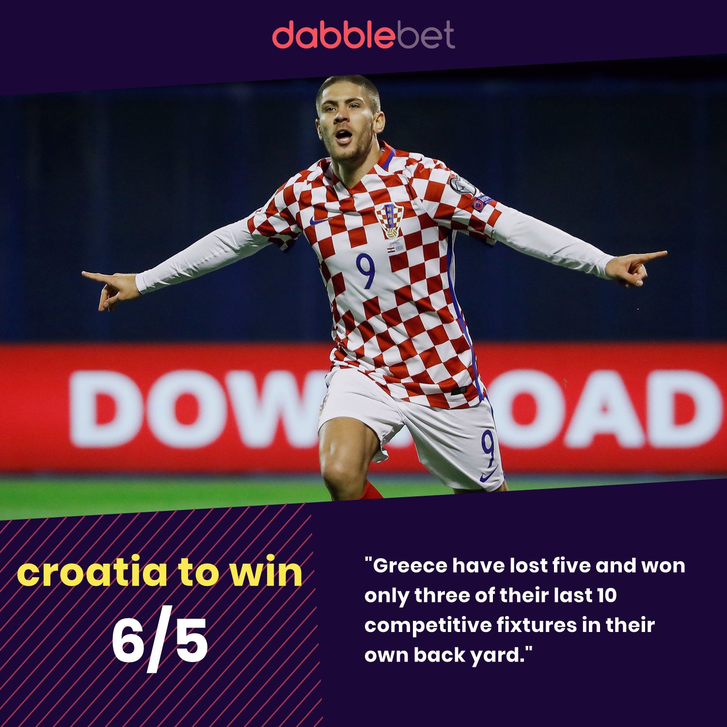 Greece Croatia graphic