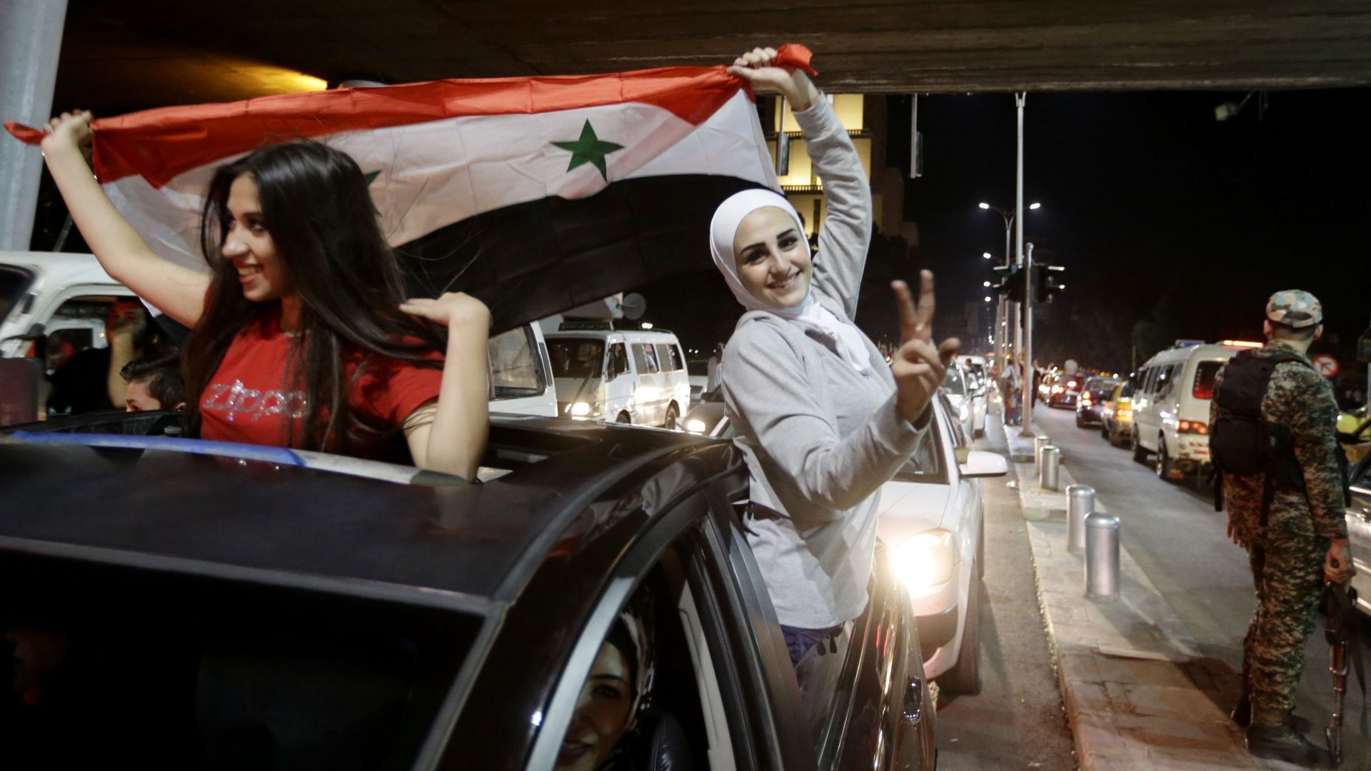 Syriann supporter
