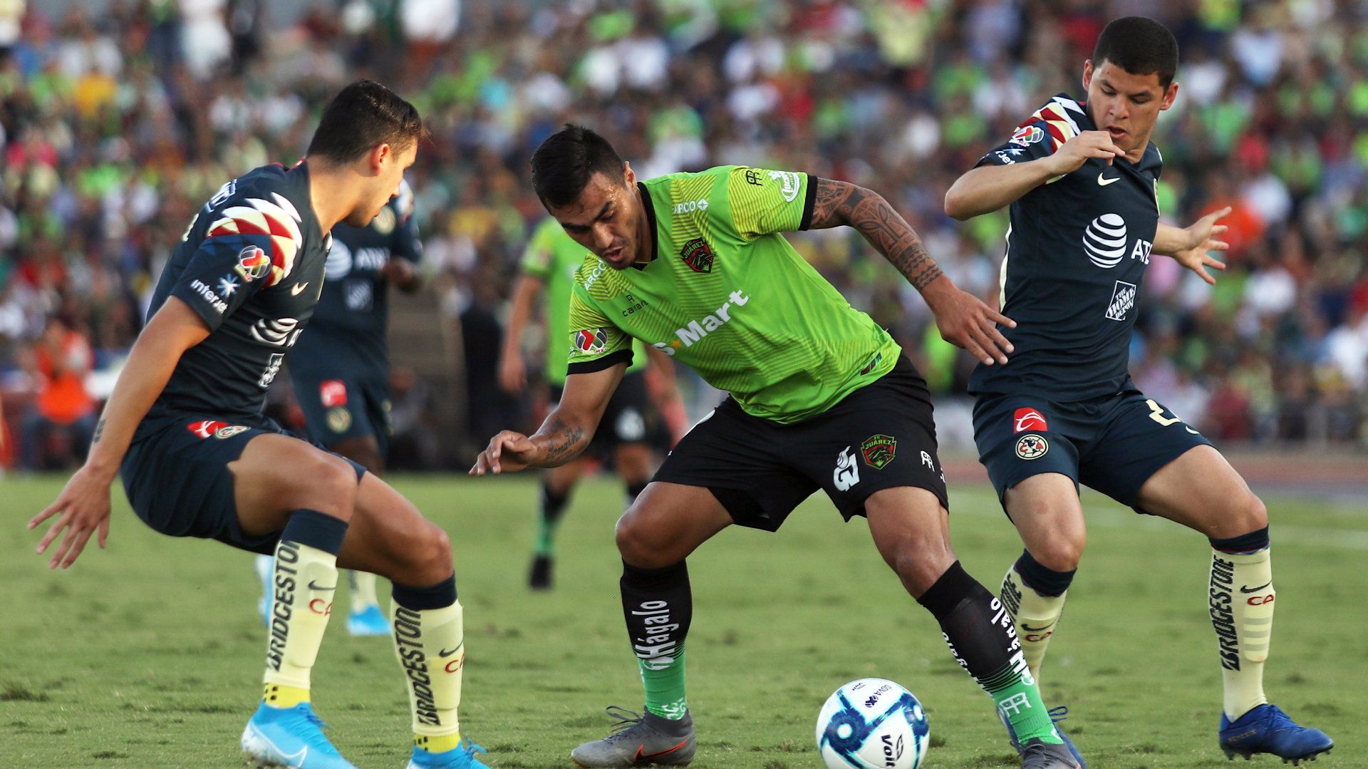 FC Juárez vs América Apertura 2019