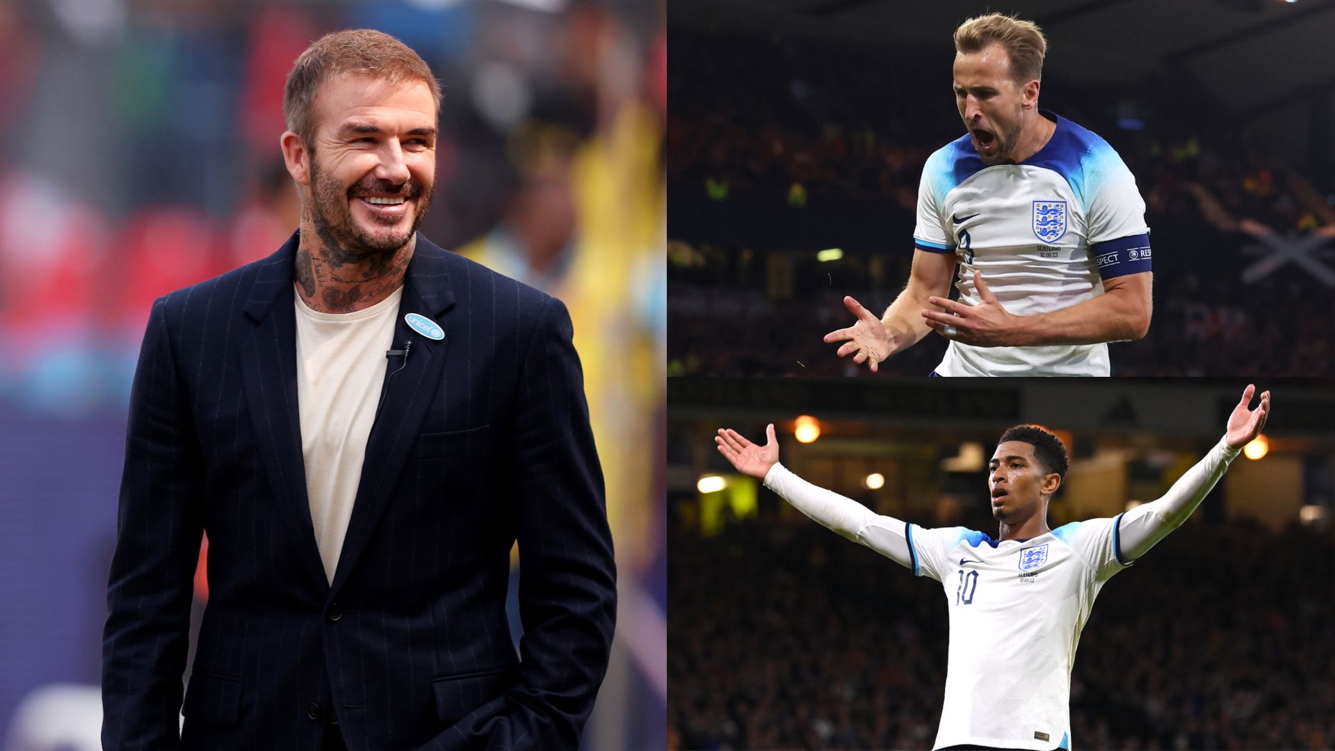 David Beckham Bellingham Kane