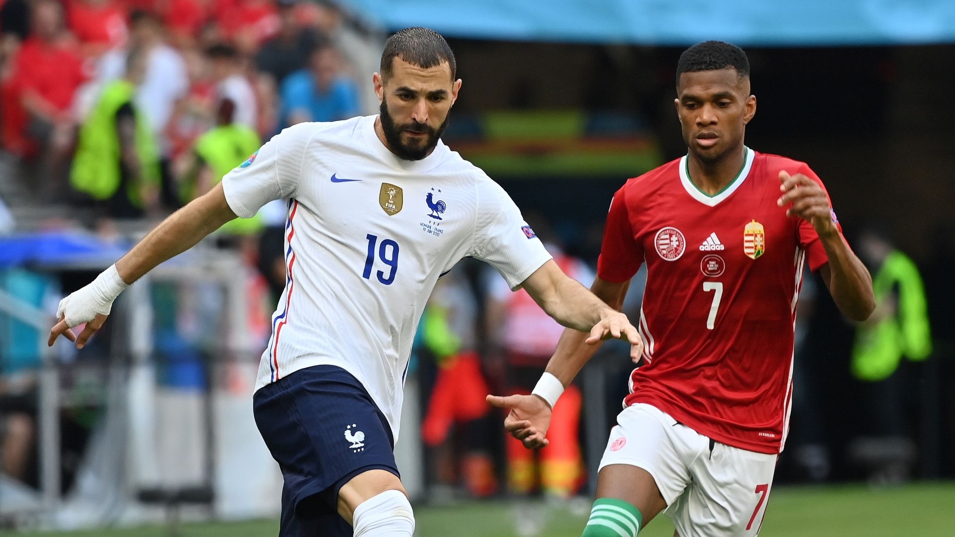 Benzema, Loic Nego, Hungary vs France