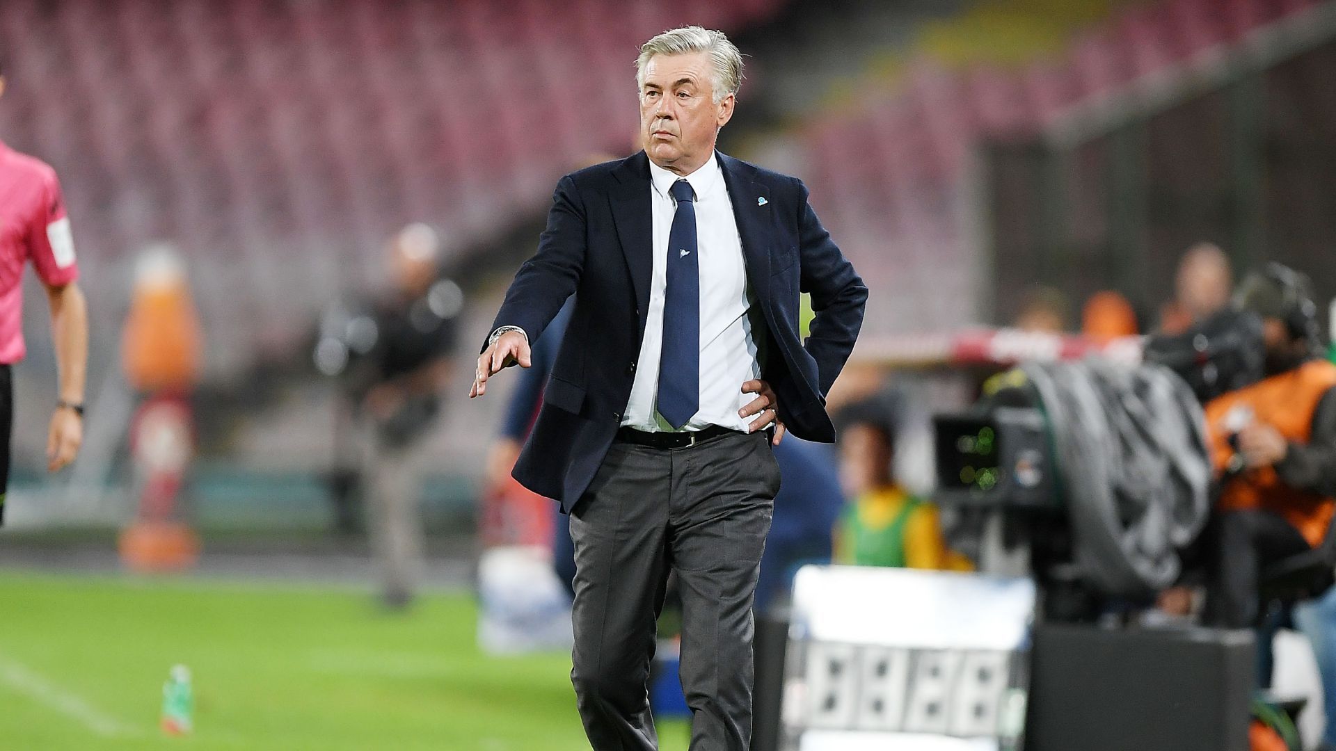 Carlo Ancelotti Napoli Roma Serie A