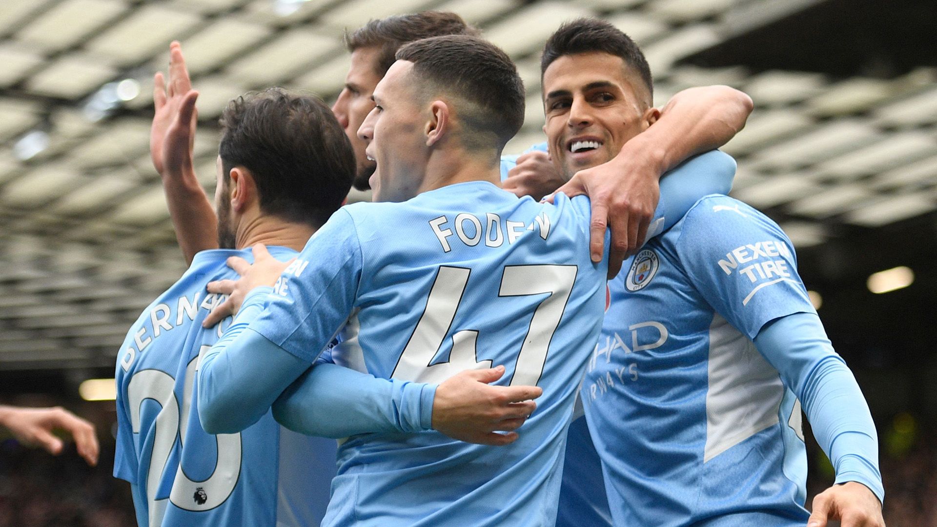Phil Foden Joao Cancelo Man City 2021-22