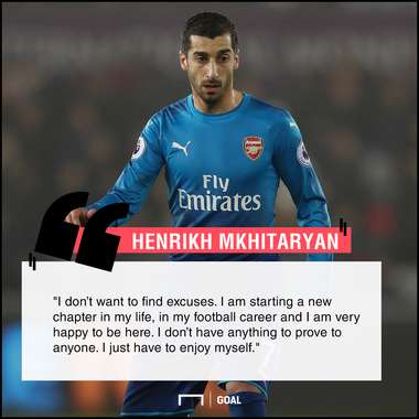 Henrikh Mkhitaryan nothing to prove