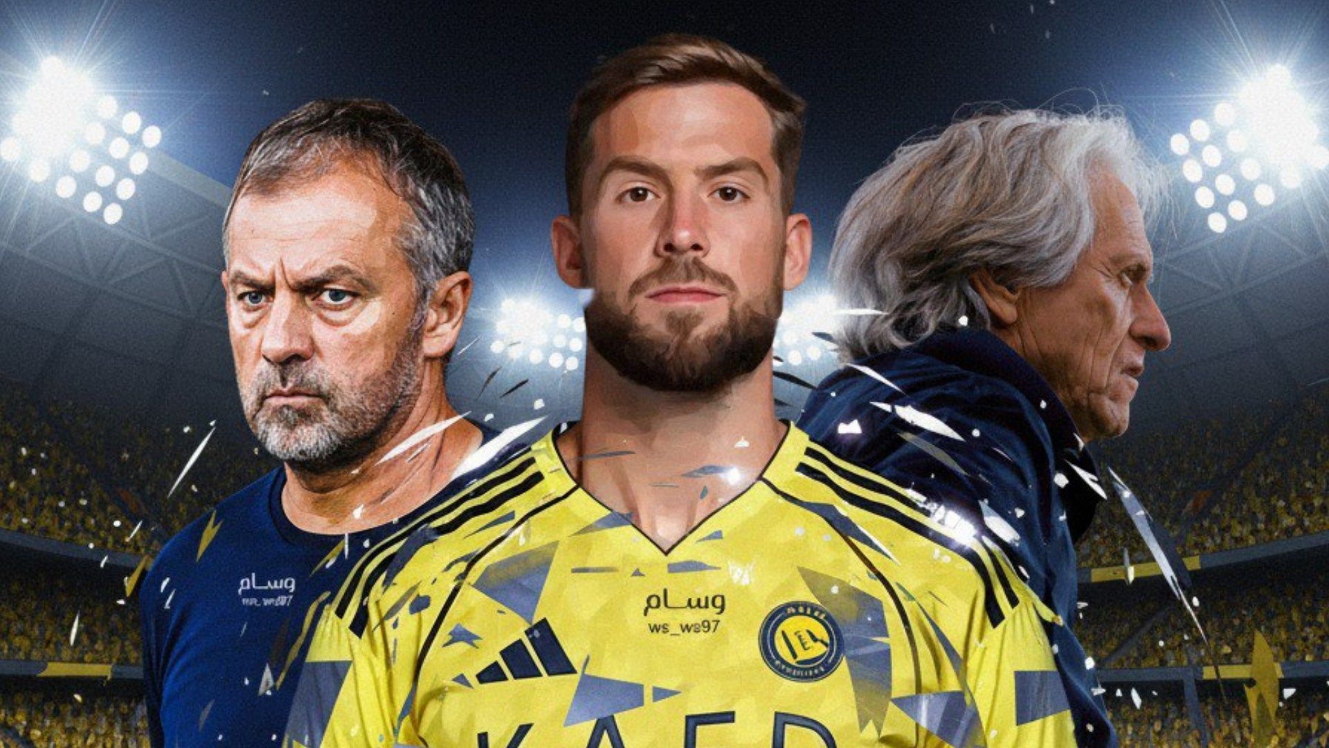 Inigo Martinez Jorge Jesus Hansi Flick GFX