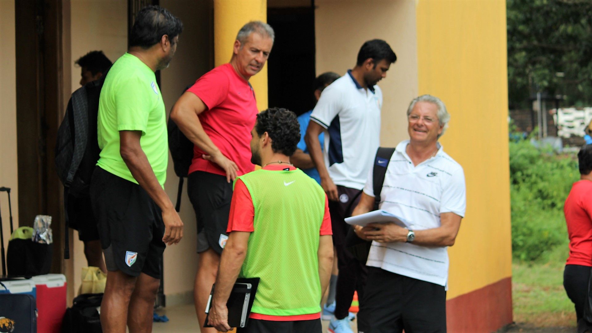 India U17 support staff