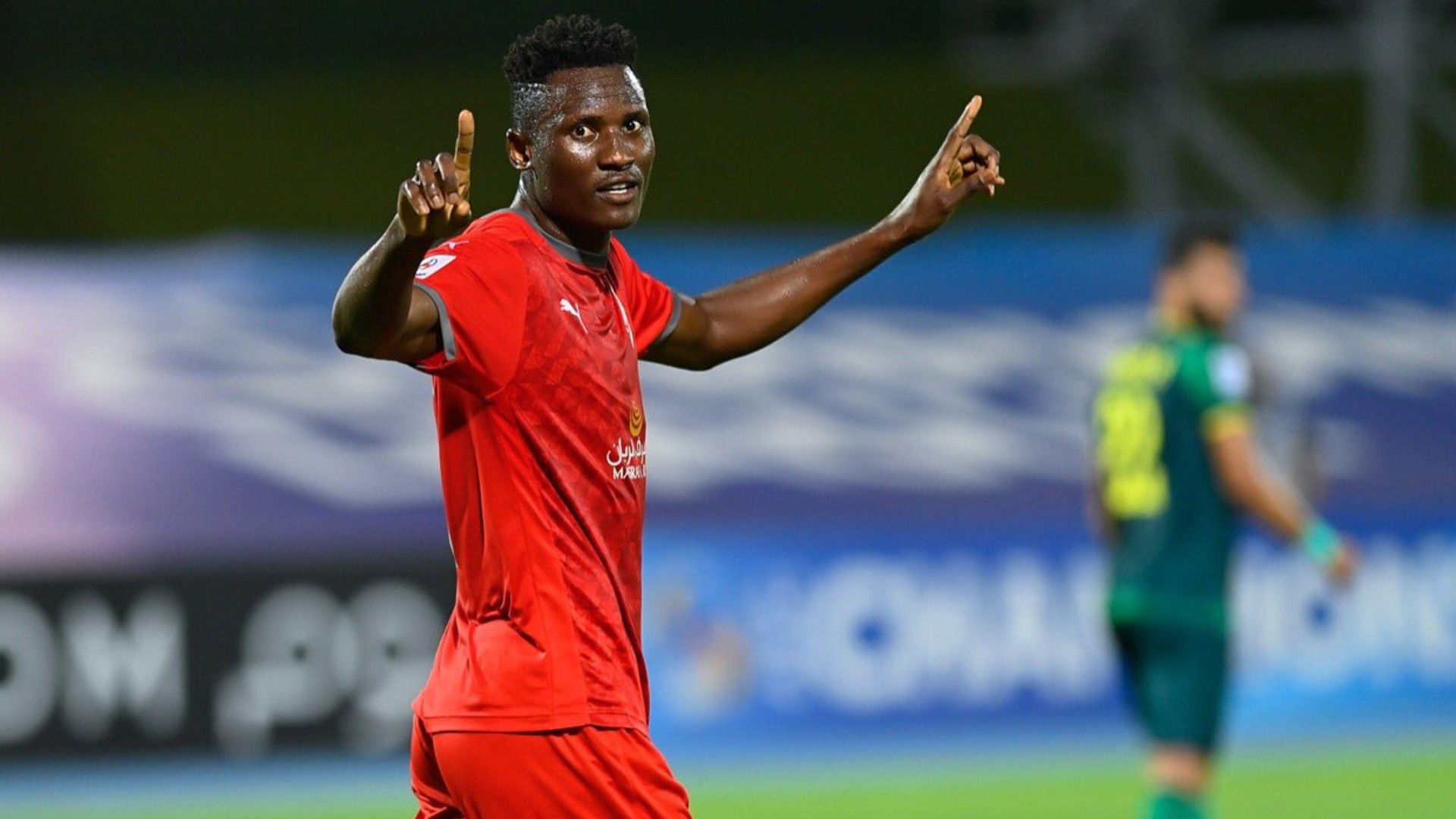 Michael Olunga striker of Al Duhail SC.