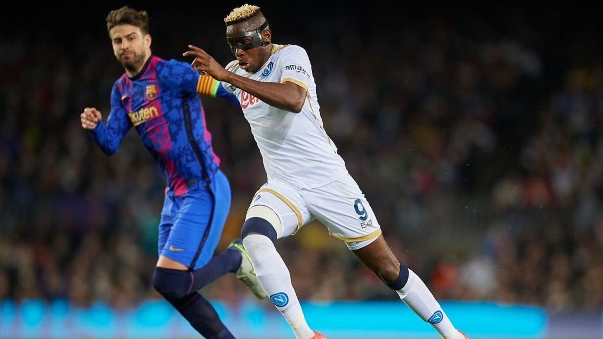 Victor Osimhen of Nigeria and Napoli.