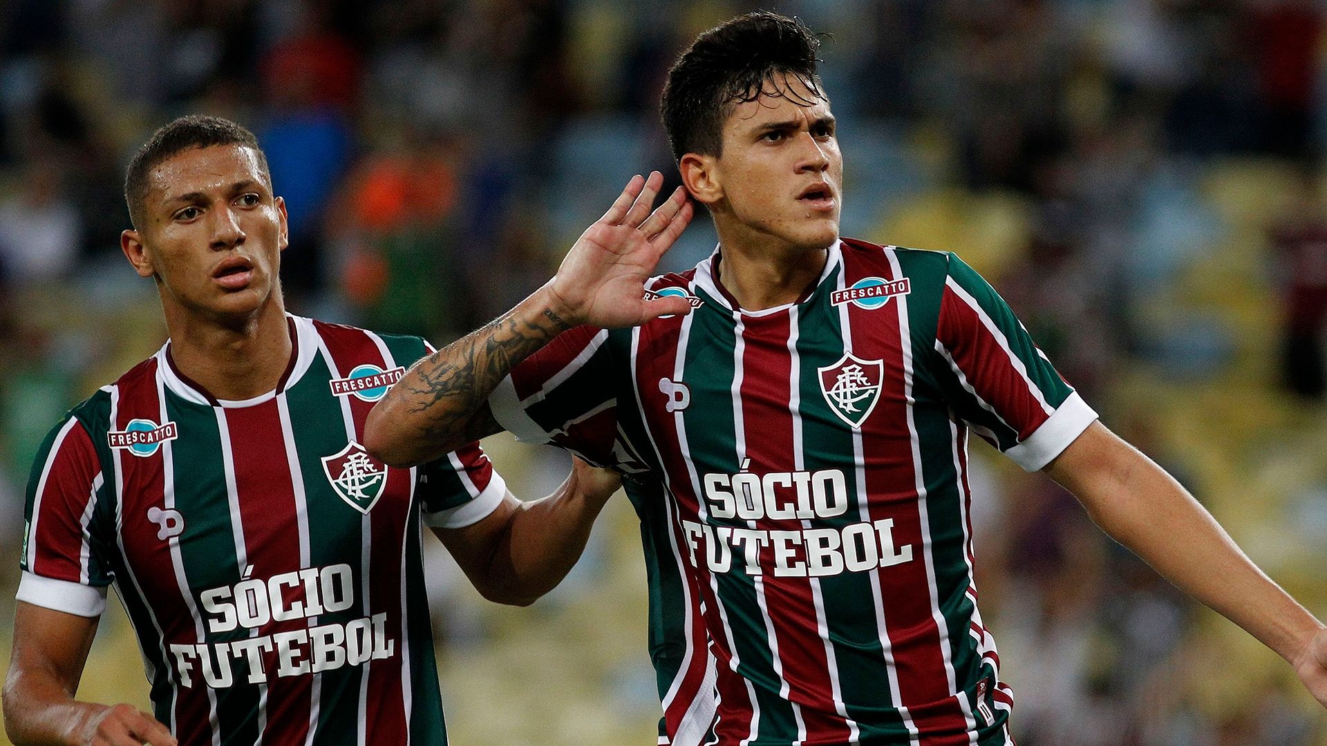 Pedro Richarlison Fluminense Goias Copa do Brasil 19042017