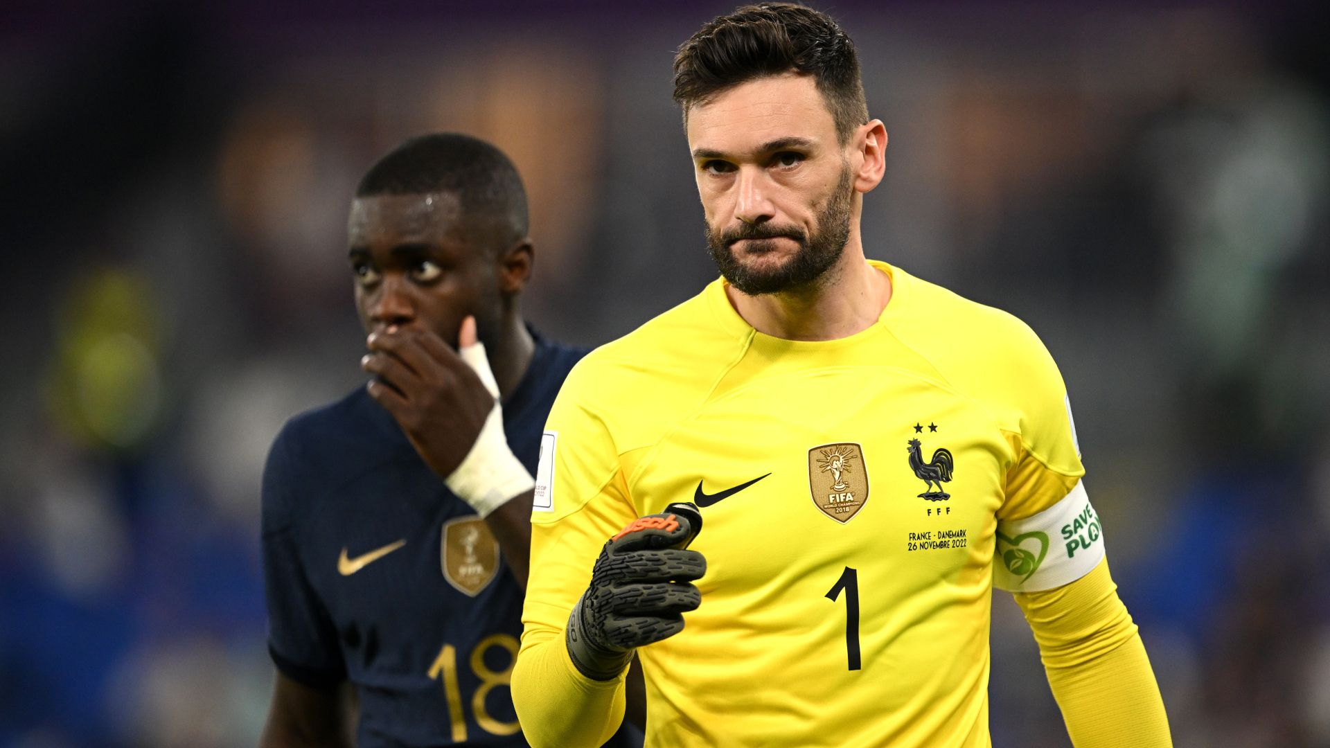 Hugo Lloris France Denmark World Cup 26112022