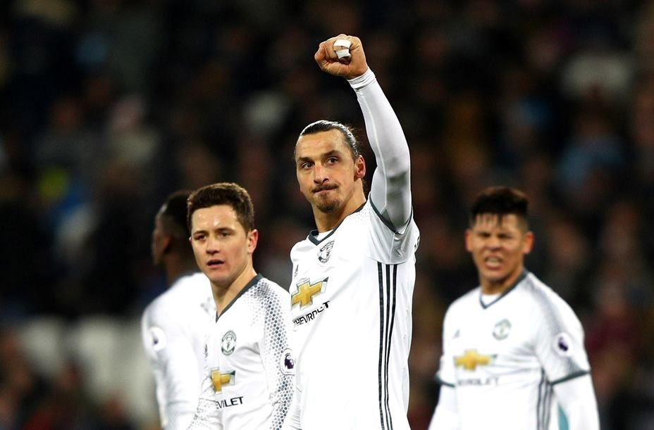 Manchester United Zlatan Ibrahimovic West Ham