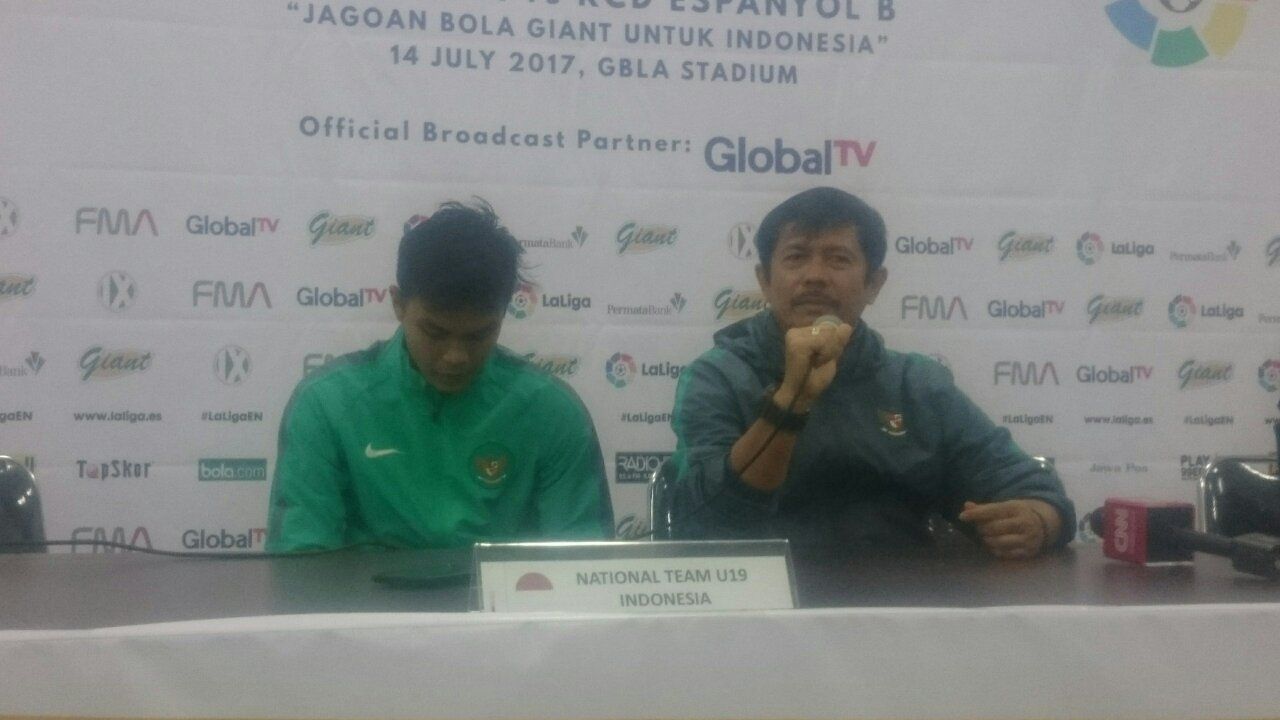 Rachmat Irianto - Indra Sjafri Timnas Indonesia U-19