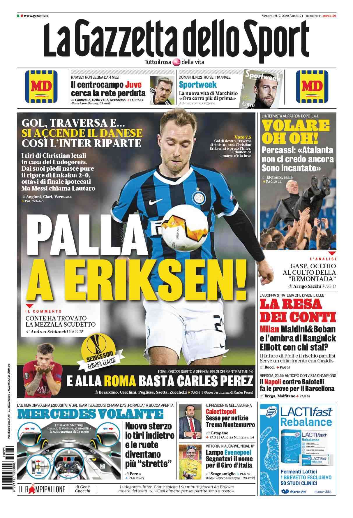 21 February Gazzetta