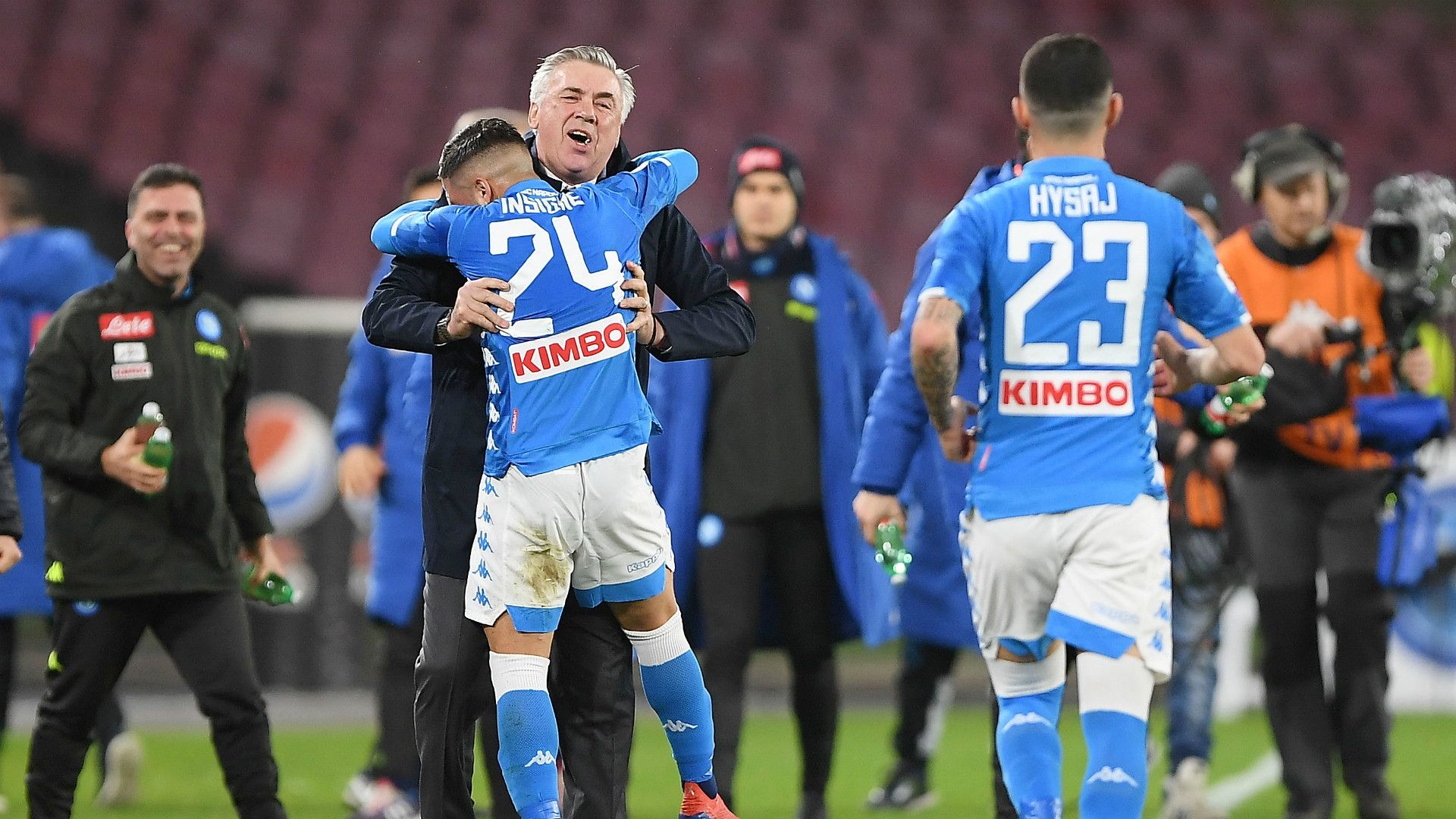 Lorenzo Insigne Carlo Ancelotti Napoli