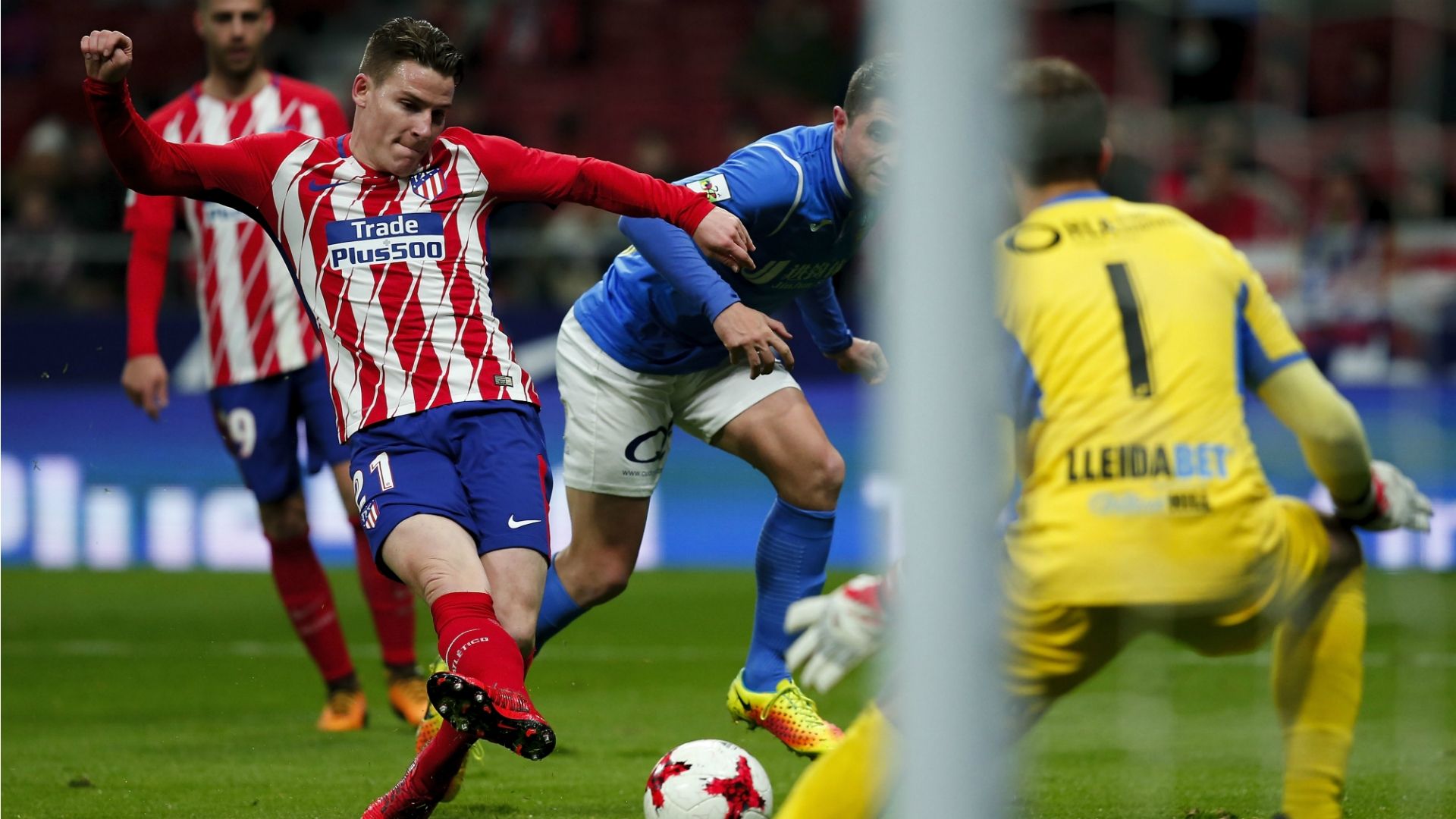 Kevin Gameiro, Atlético Madrid - Lleida Esportiu, Copa del Rey 01082018
