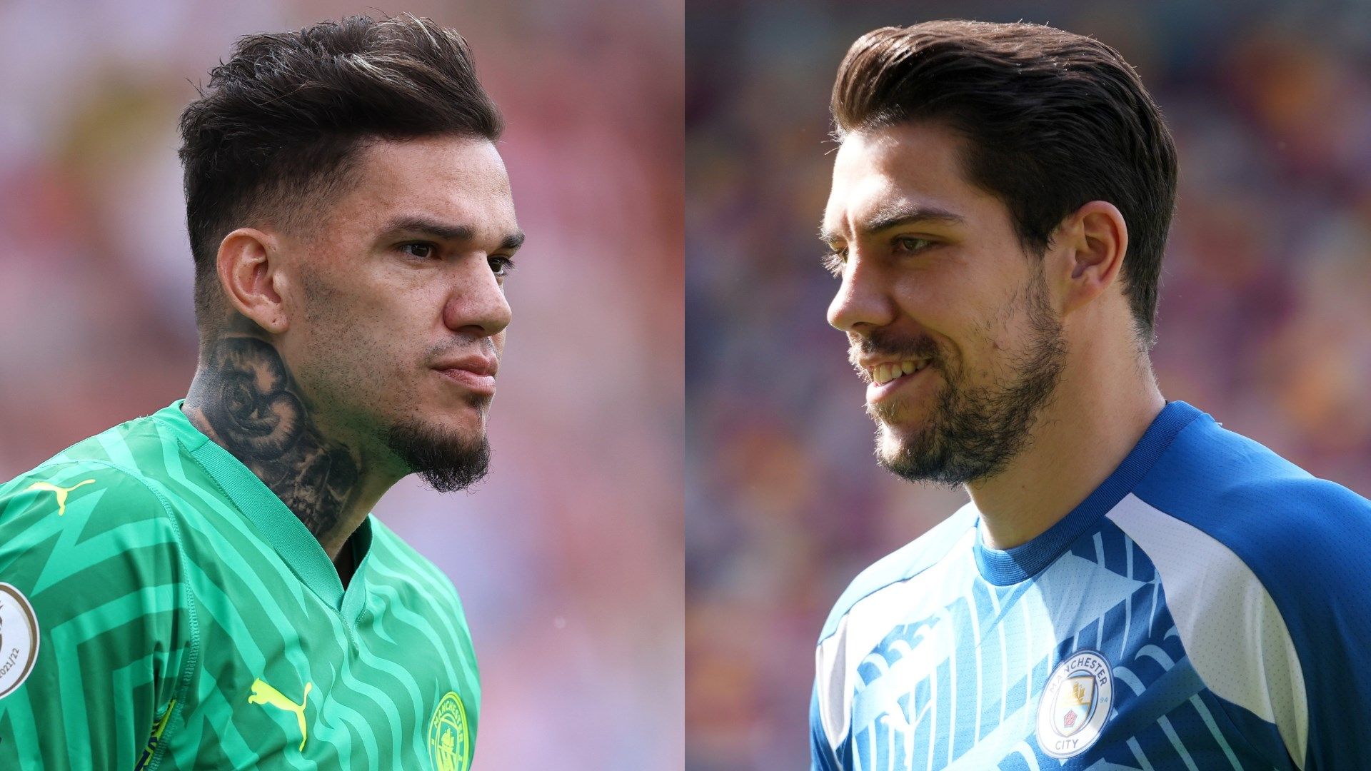 Ederson Stefan Ortega Man City split