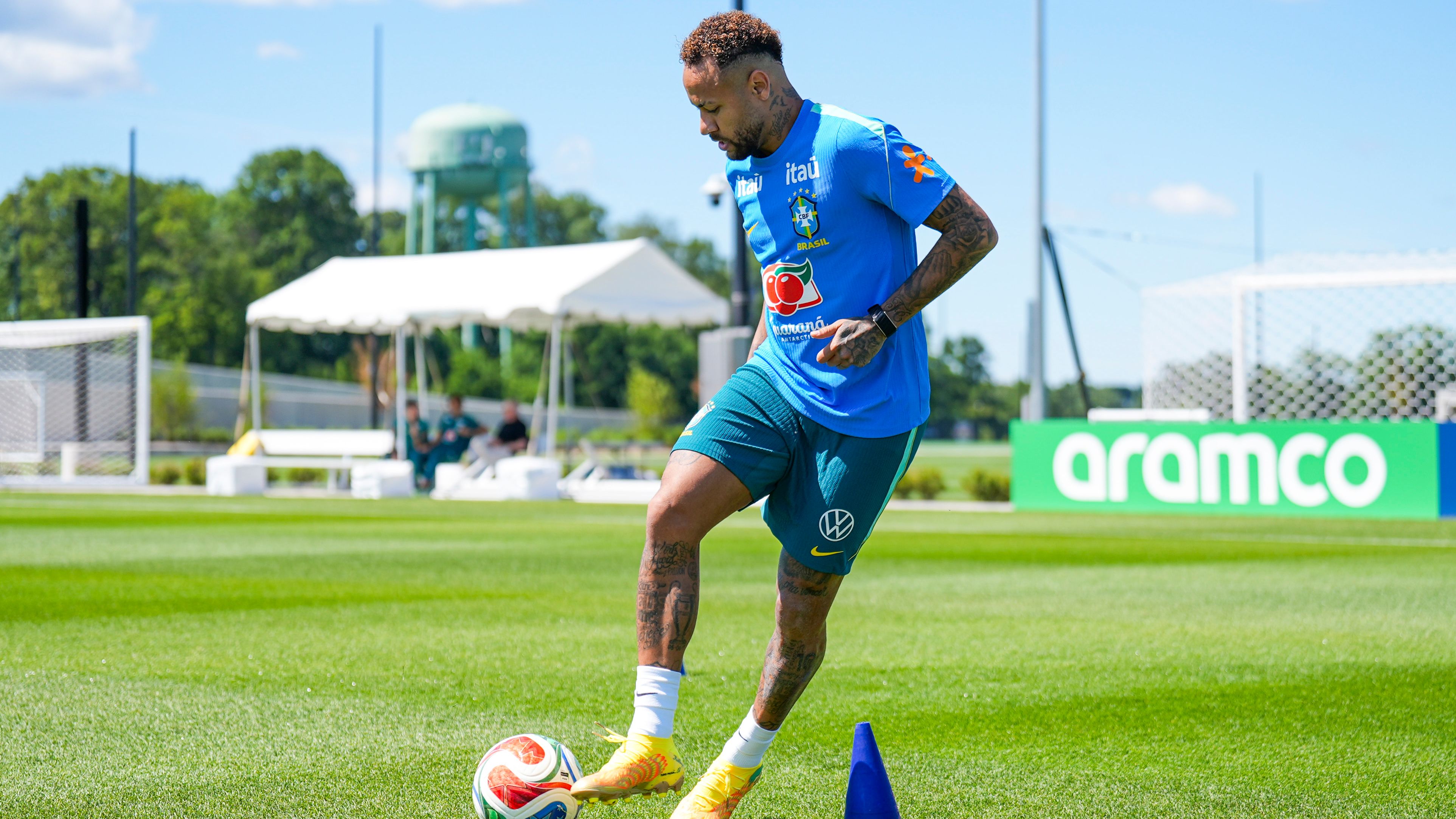 Neymar Treino Brasil