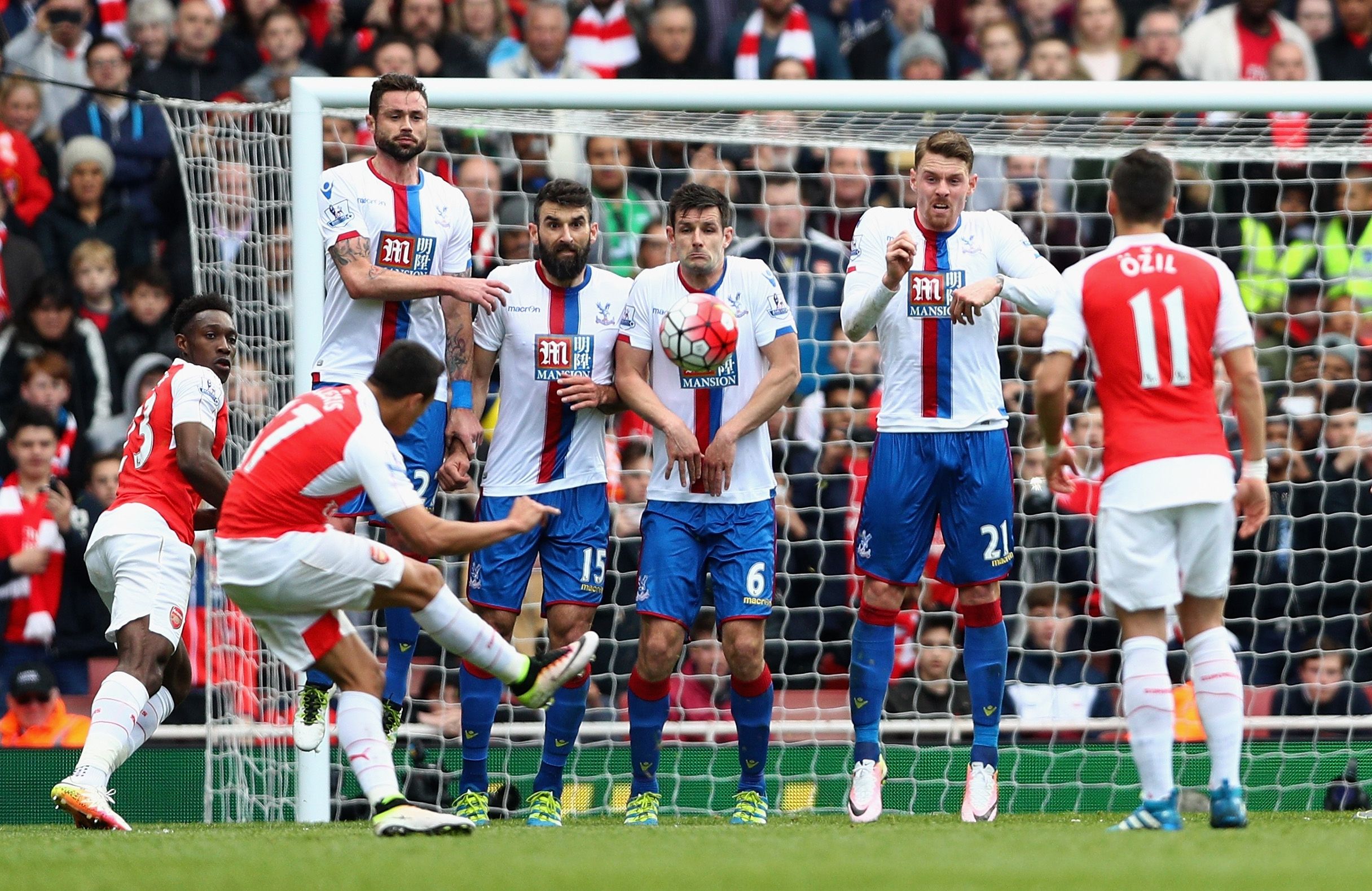 Alexis Sánchez. Arsenal-Crystal Palace. 17.04.2016