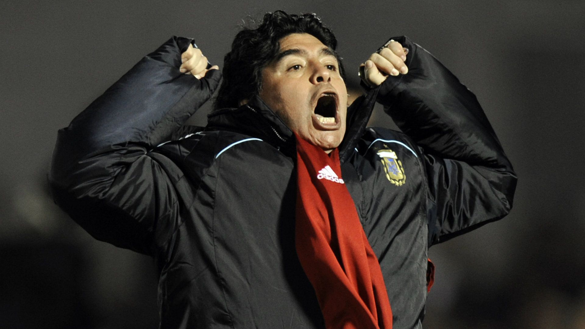 Diego Maradona Uruguay Argentina 2009