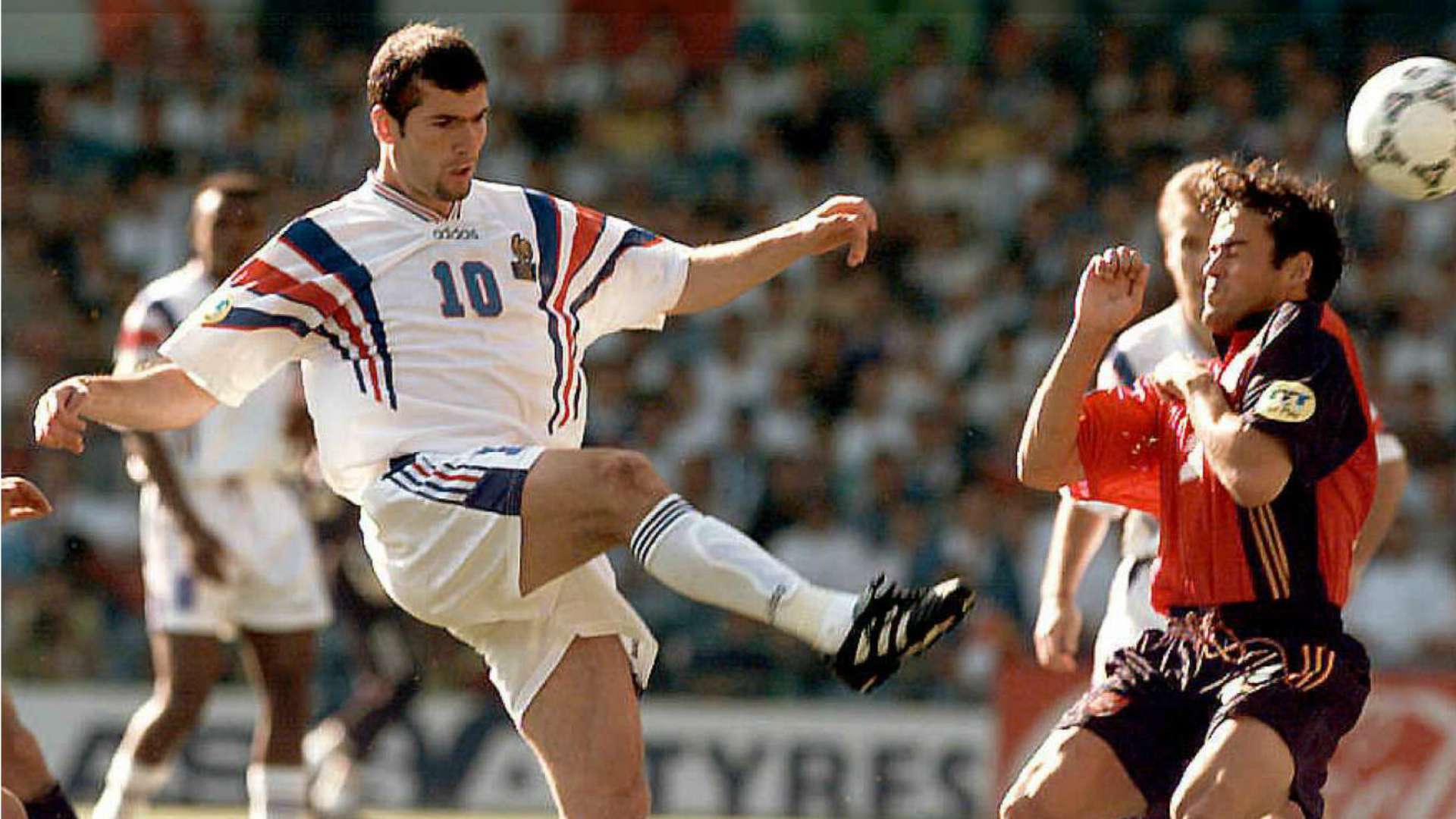 Zidane Luis Enrique 1996