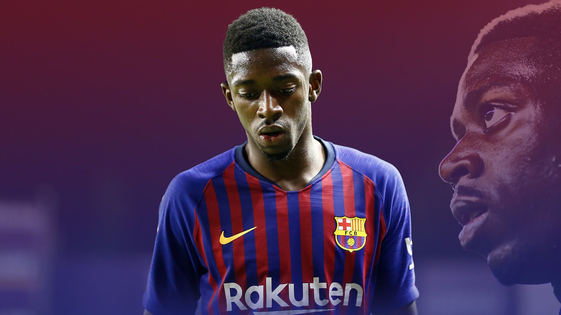 GFX Ousmane Dembele FC Barcelona
