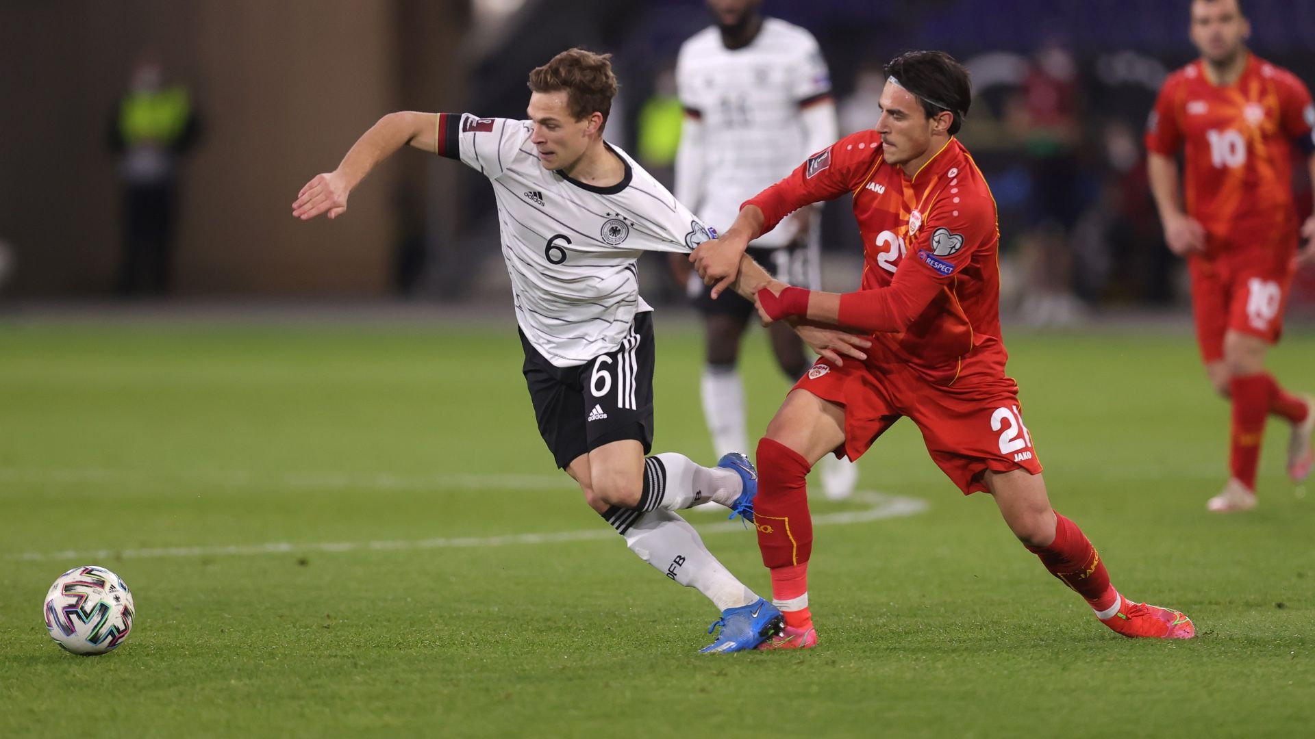 Joshua Kimmich Eljif Elmas Germany North Macedonia WC Qualifiers 31032021