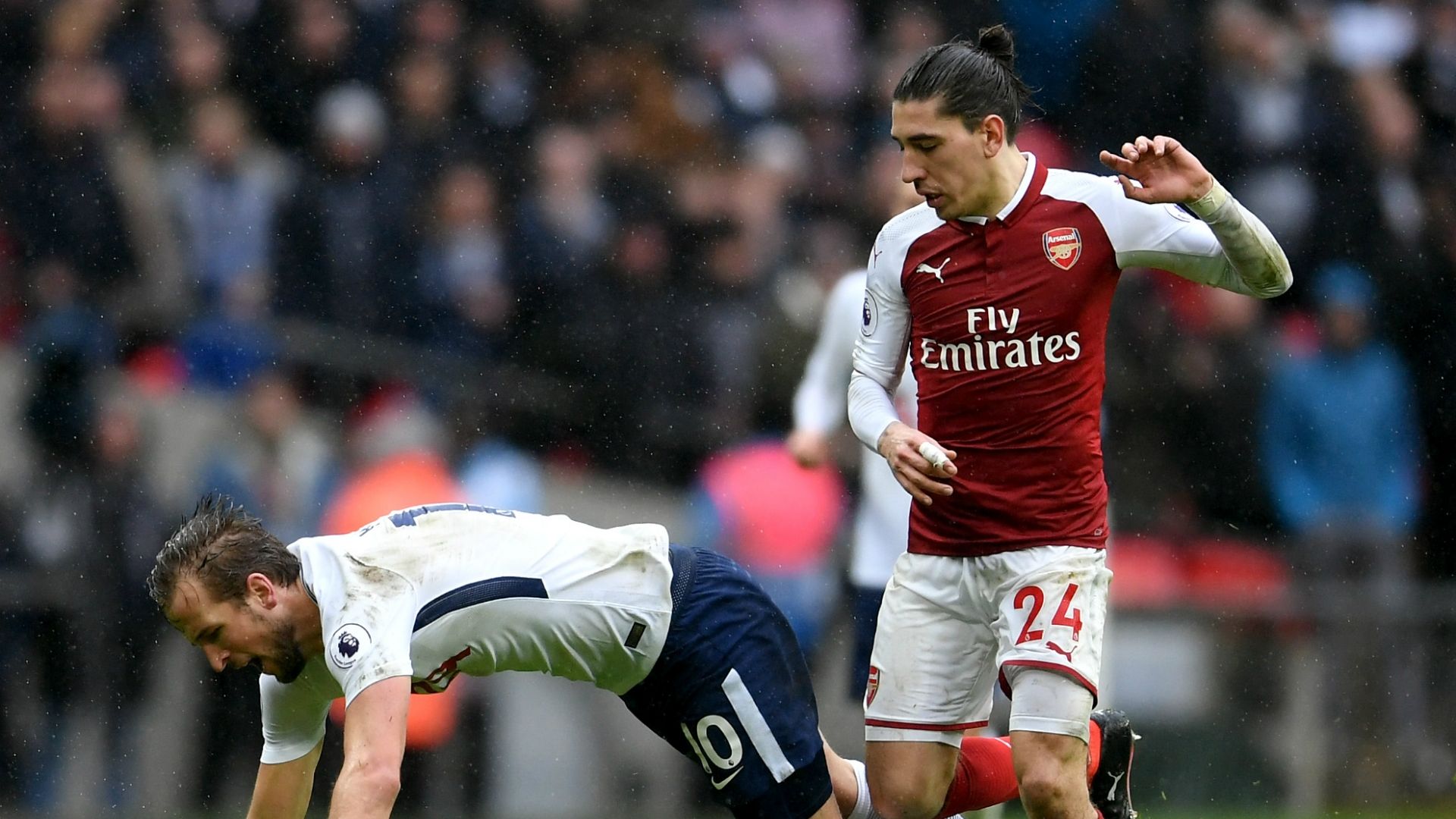 Hector Bellerin Harry Kane Arsenal Tottenham