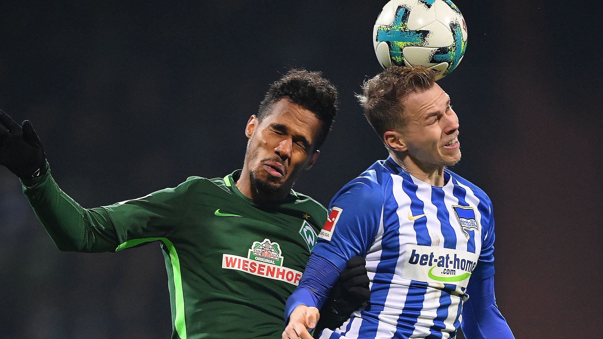 Werder Bremen Hertha Berlin Theodor Gebre Selassie Ondrej Duda 27012018