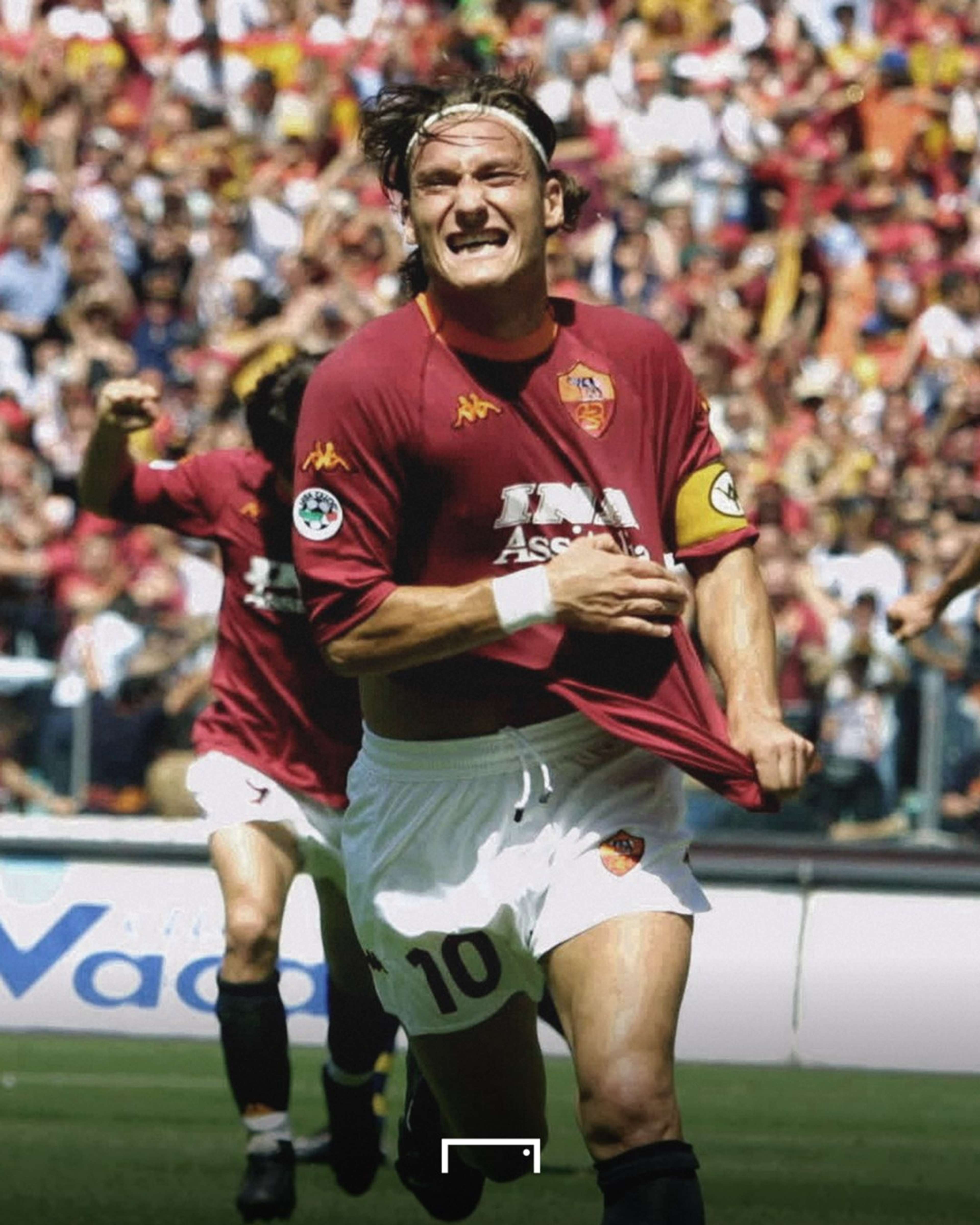 Francesco Totti Roma 2001 GFX