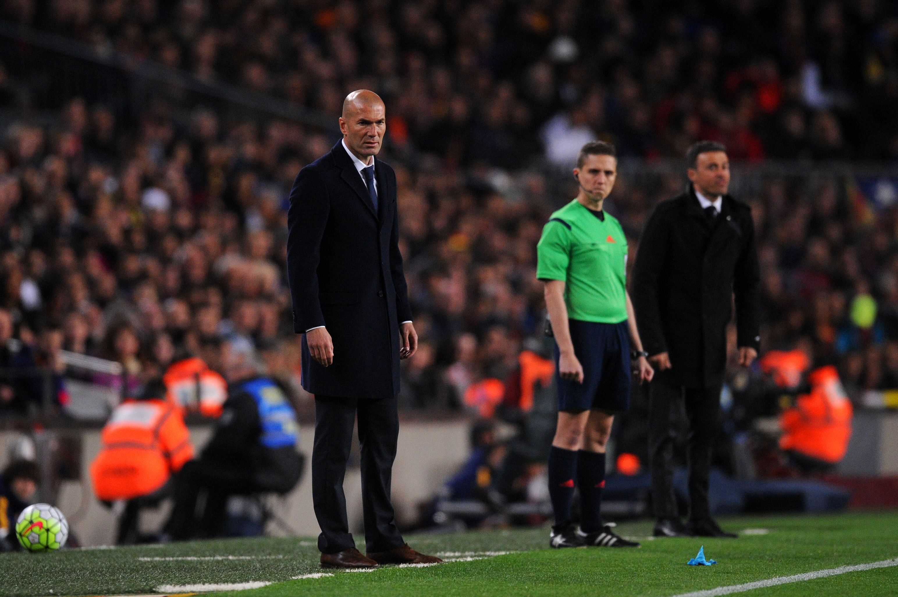 Zinedine zidane AND Luis Enrique