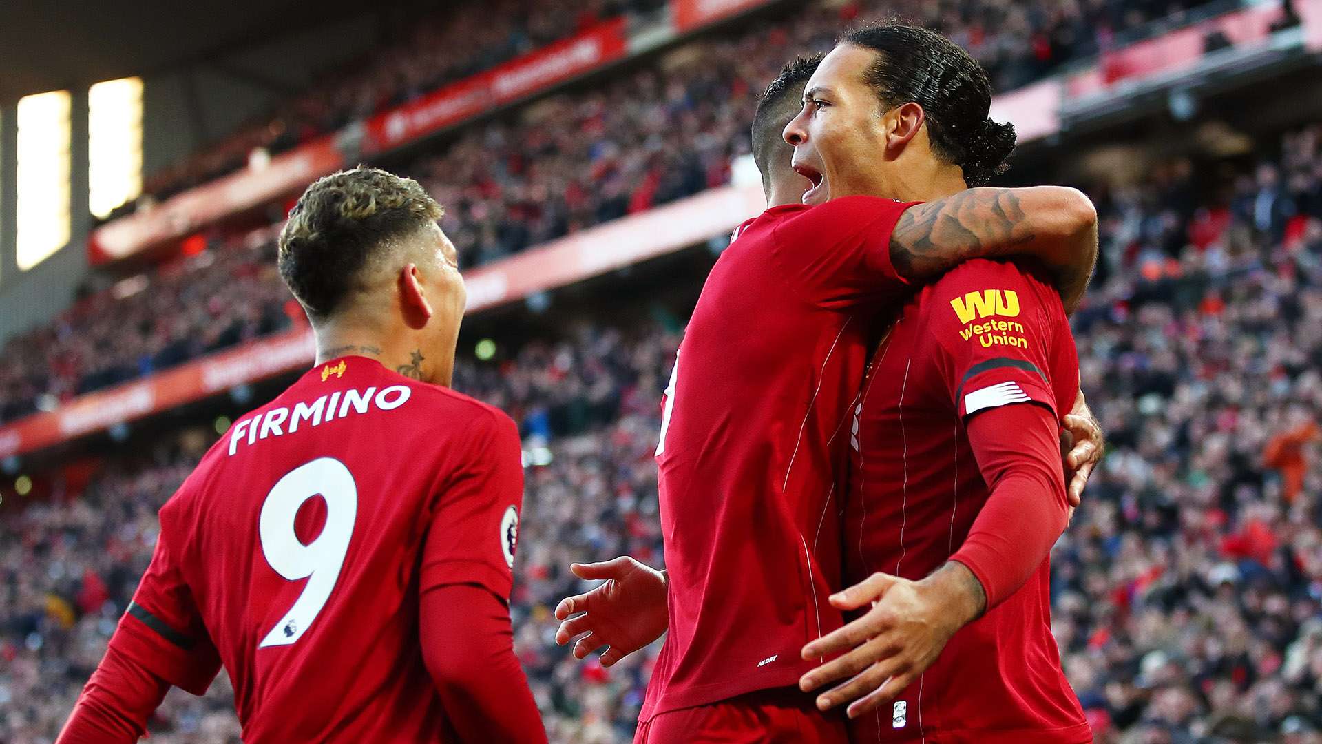 Liverpool Celebrating Virgil van Dijk 2019