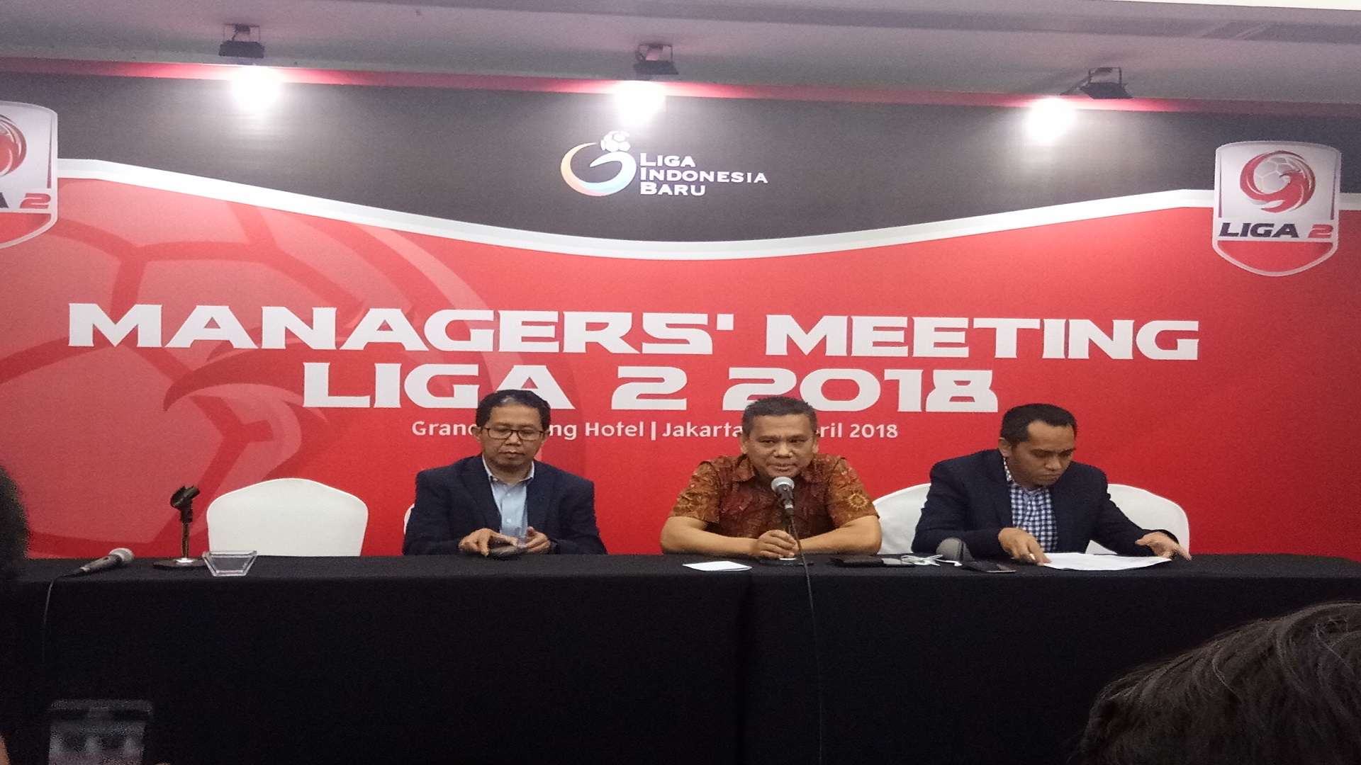 Manager Meeting Liga 2