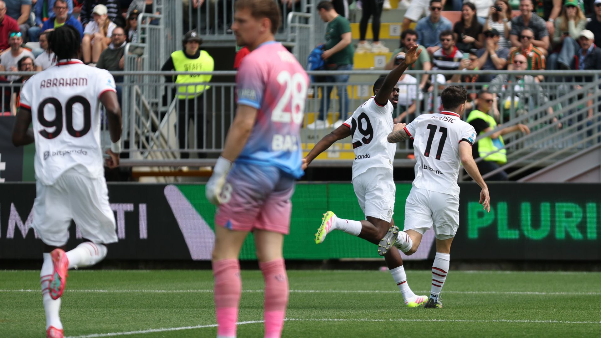 Pulisic Venezia Milan 27 aprile 2025