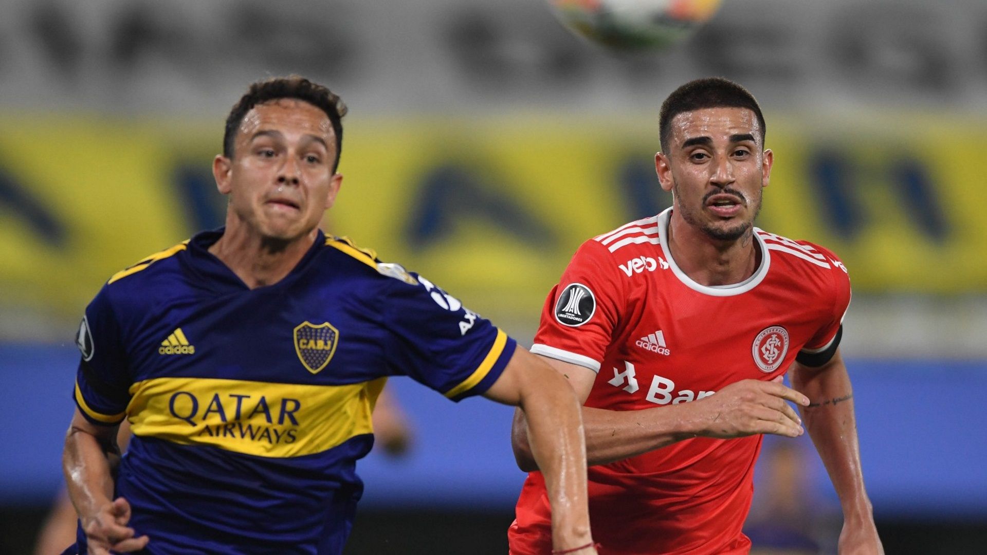 Thiago Galhardo Boca Juniors Internacional Libertadores 09 12 2020